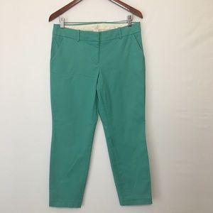 J Crew Teal Capris